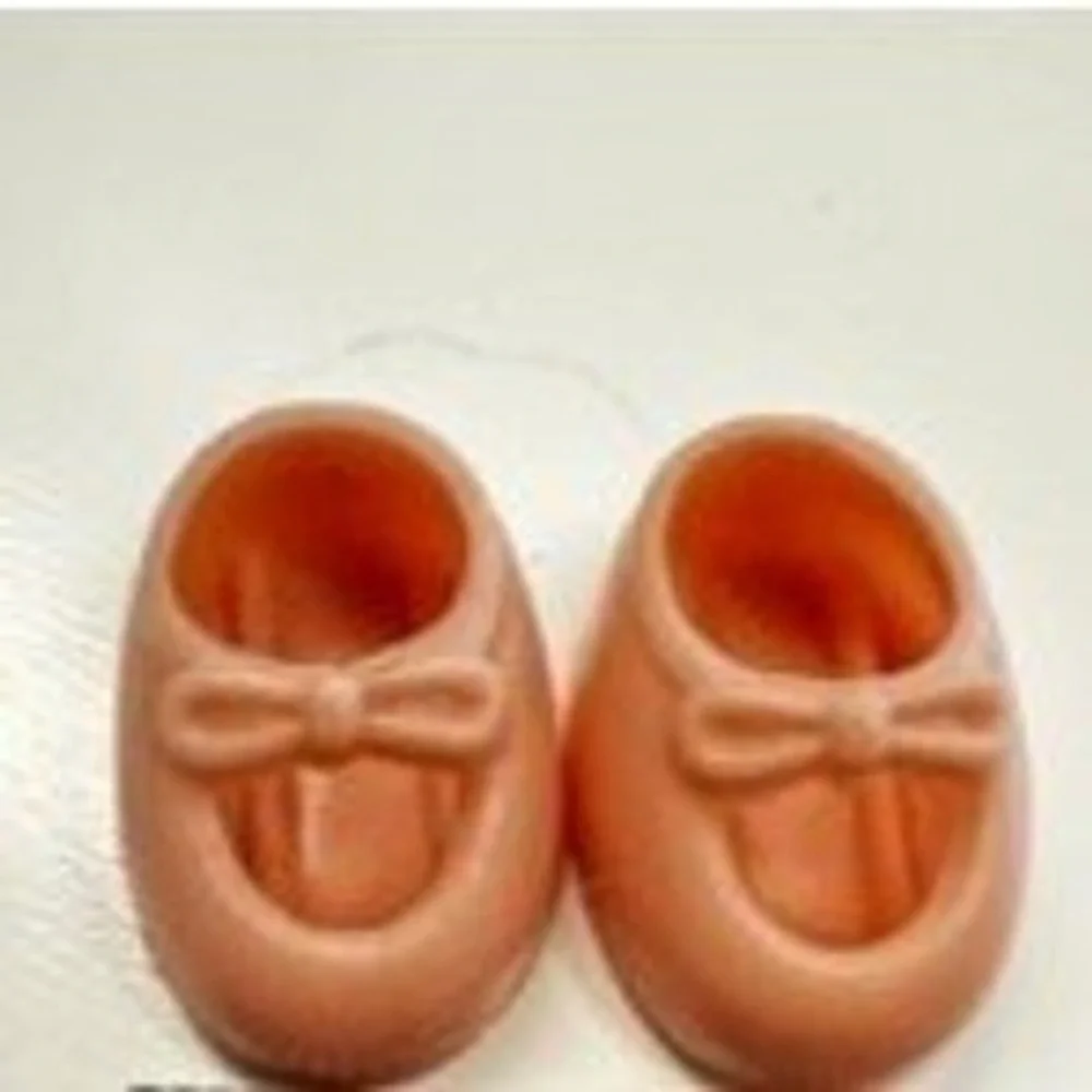 Vintage Lime Chiffon Strawberry Shortcake Replacement Shoes 1980s